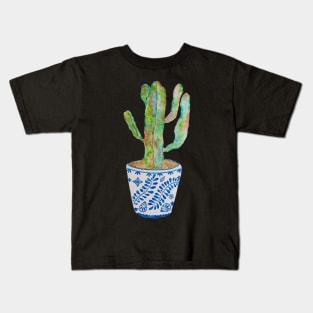 cactus pot Kids T-Shirt